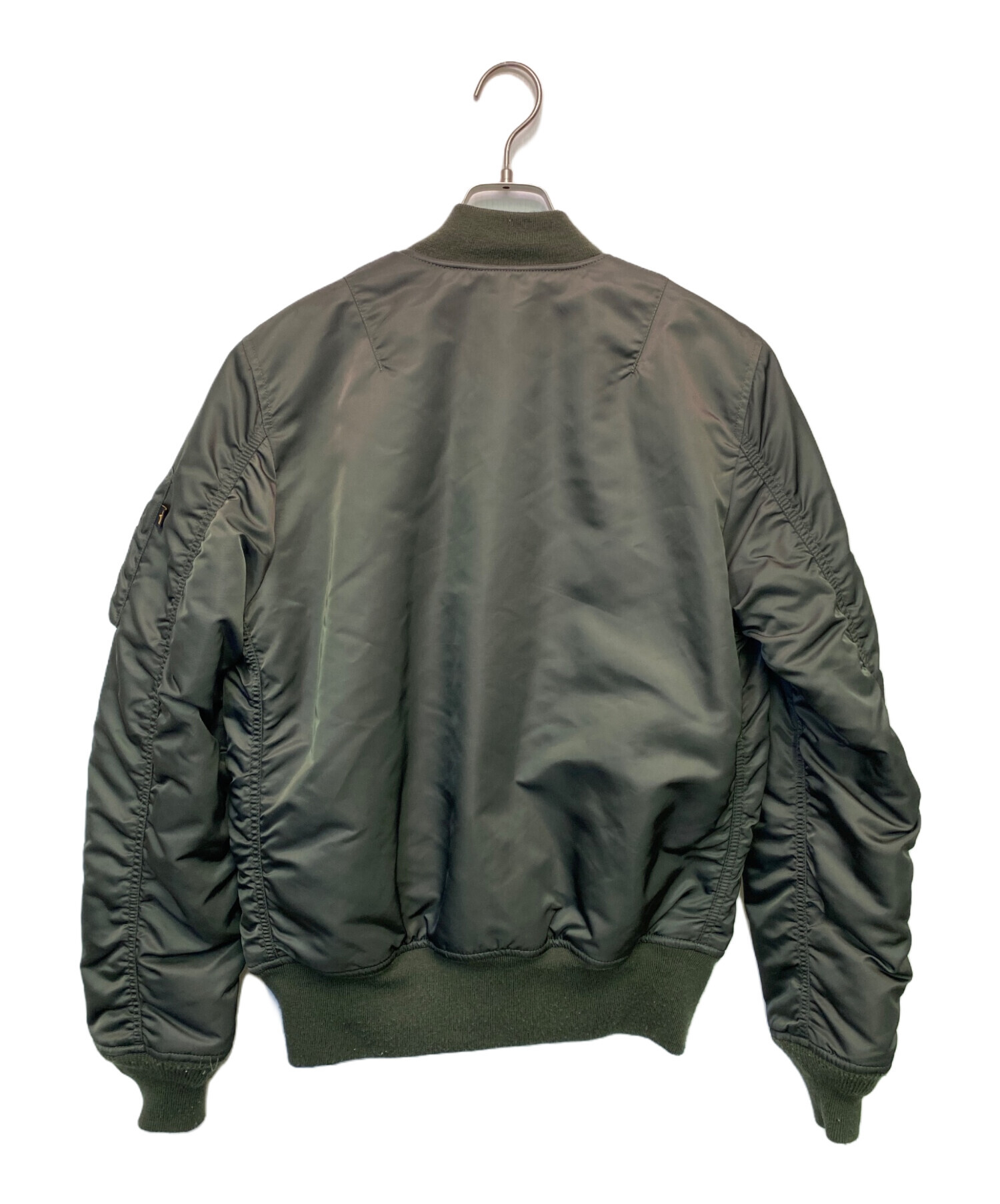 中古・古着通販】ALPHA (アルファ) フライトジャケット オリーブ