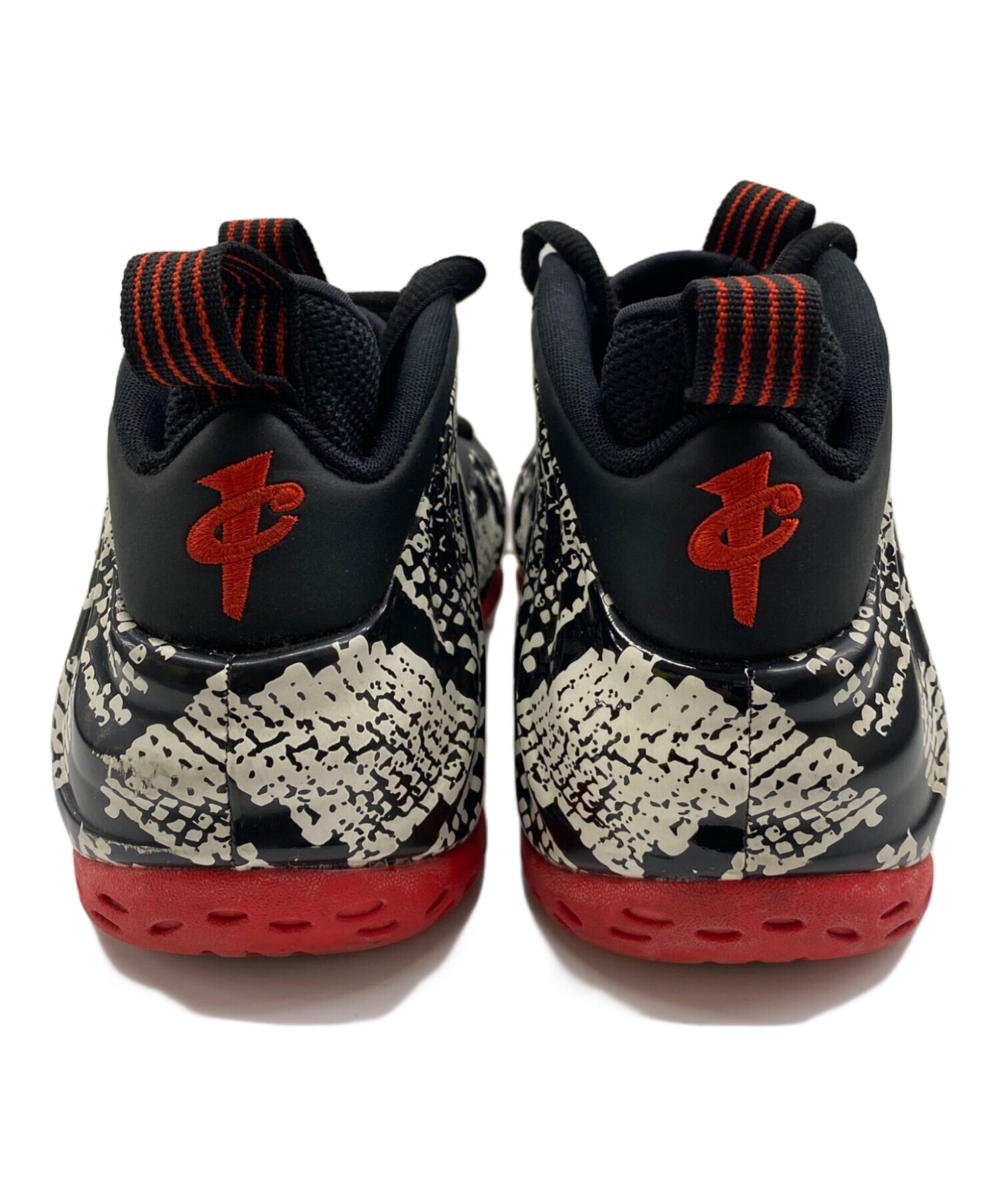 中古・古着通販】NIKE (ナイキ) AIR FOAMPOSITE ONE ホワイト×ブラック 