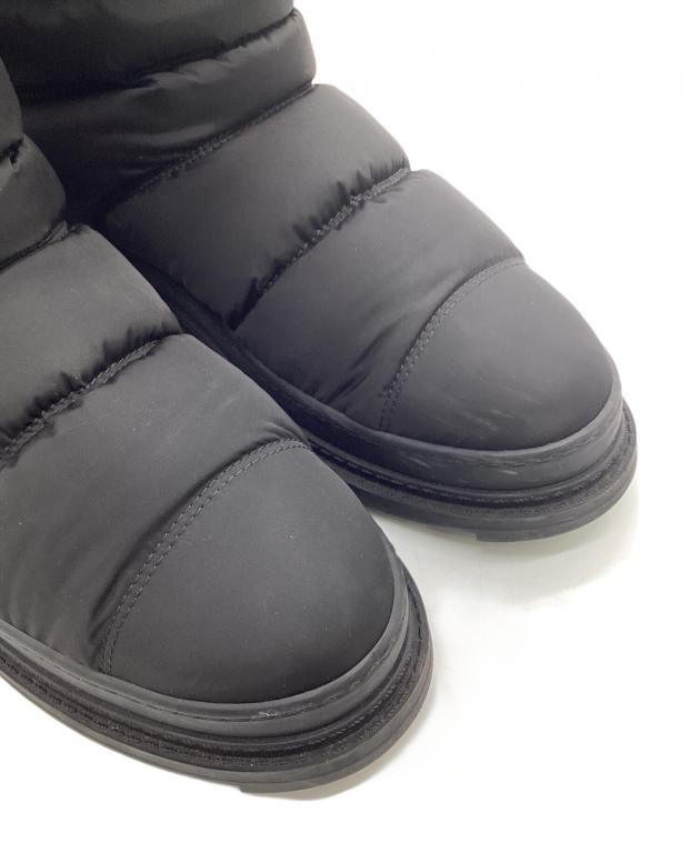 シャネル スキーブーツ 中古・古着通販】CHANEL (シャネル) ココマークスノーブーツ ブラック