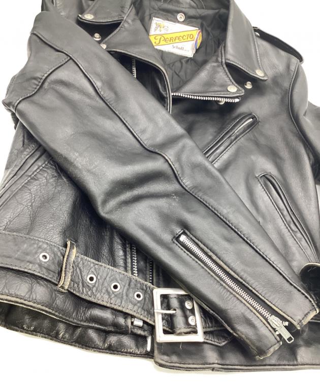 A BATHING APE×Perfecto ダブルライダースジャケット 中古・古着通販】PERFECTO by Schott (パーフェクト バイ ショット