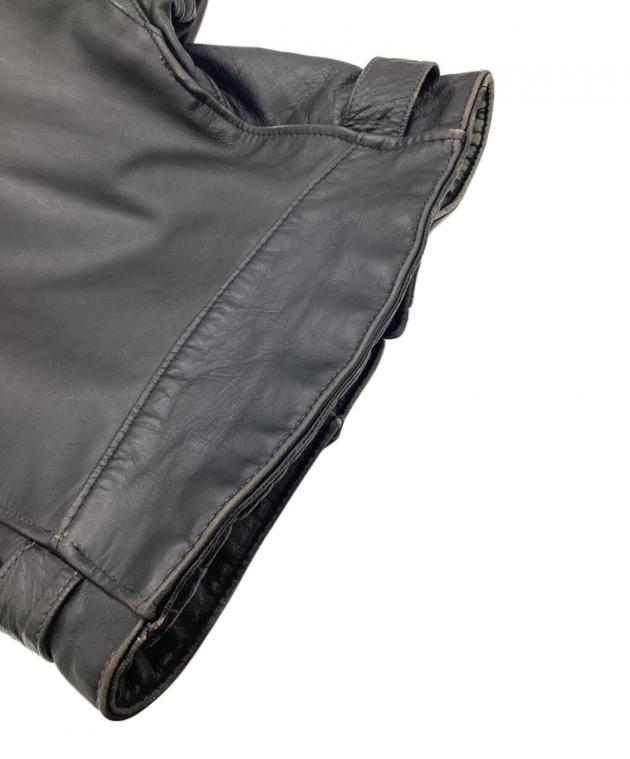 Schott Perfecto ブラックレザーライダースジャケット 36 中古・古着通販】PERFECTO by Schott (パーフェクト バイ ショット