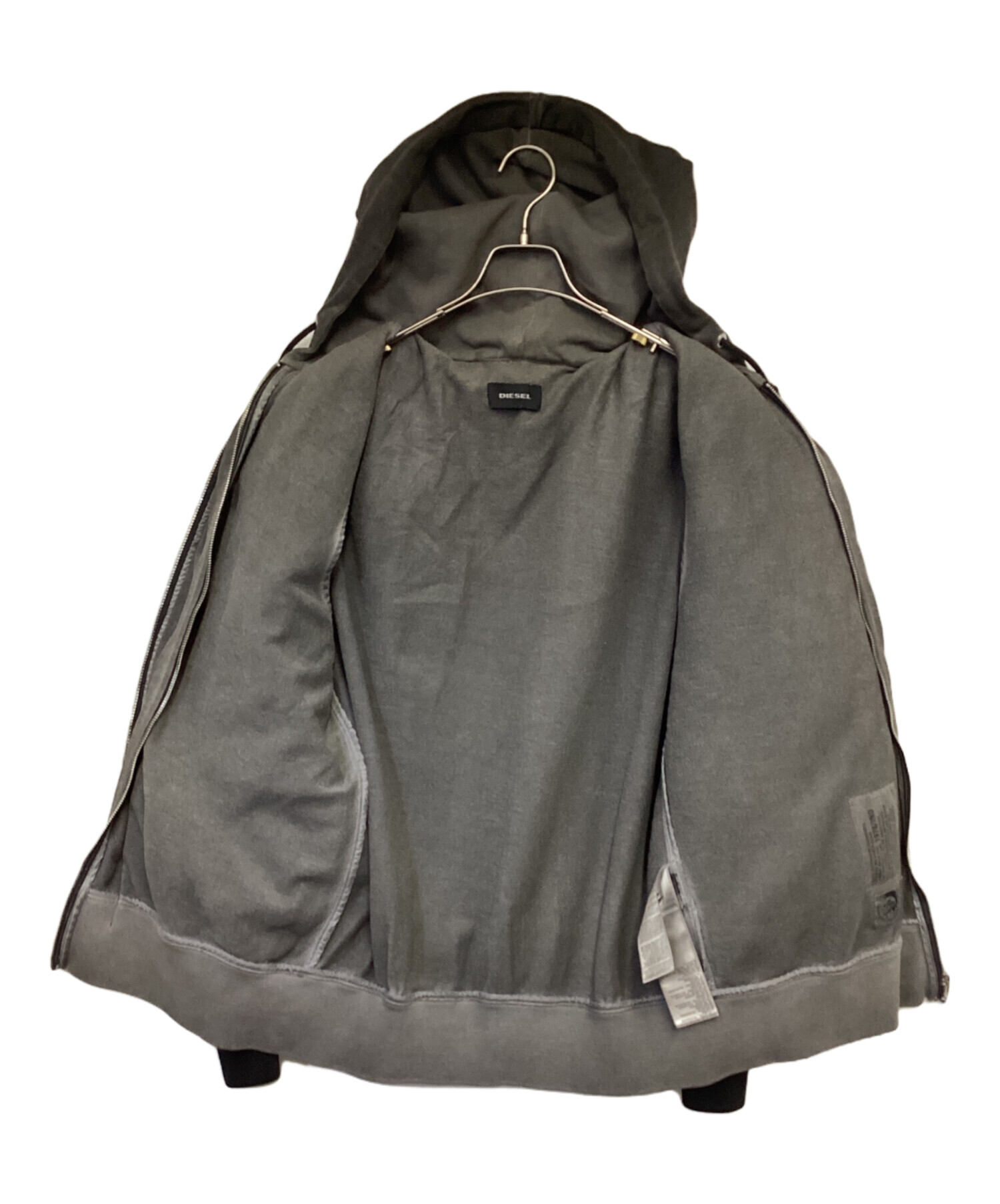 中古・古着通販】DIESEL (ディーゼル) レイヤード ボンバージャケット