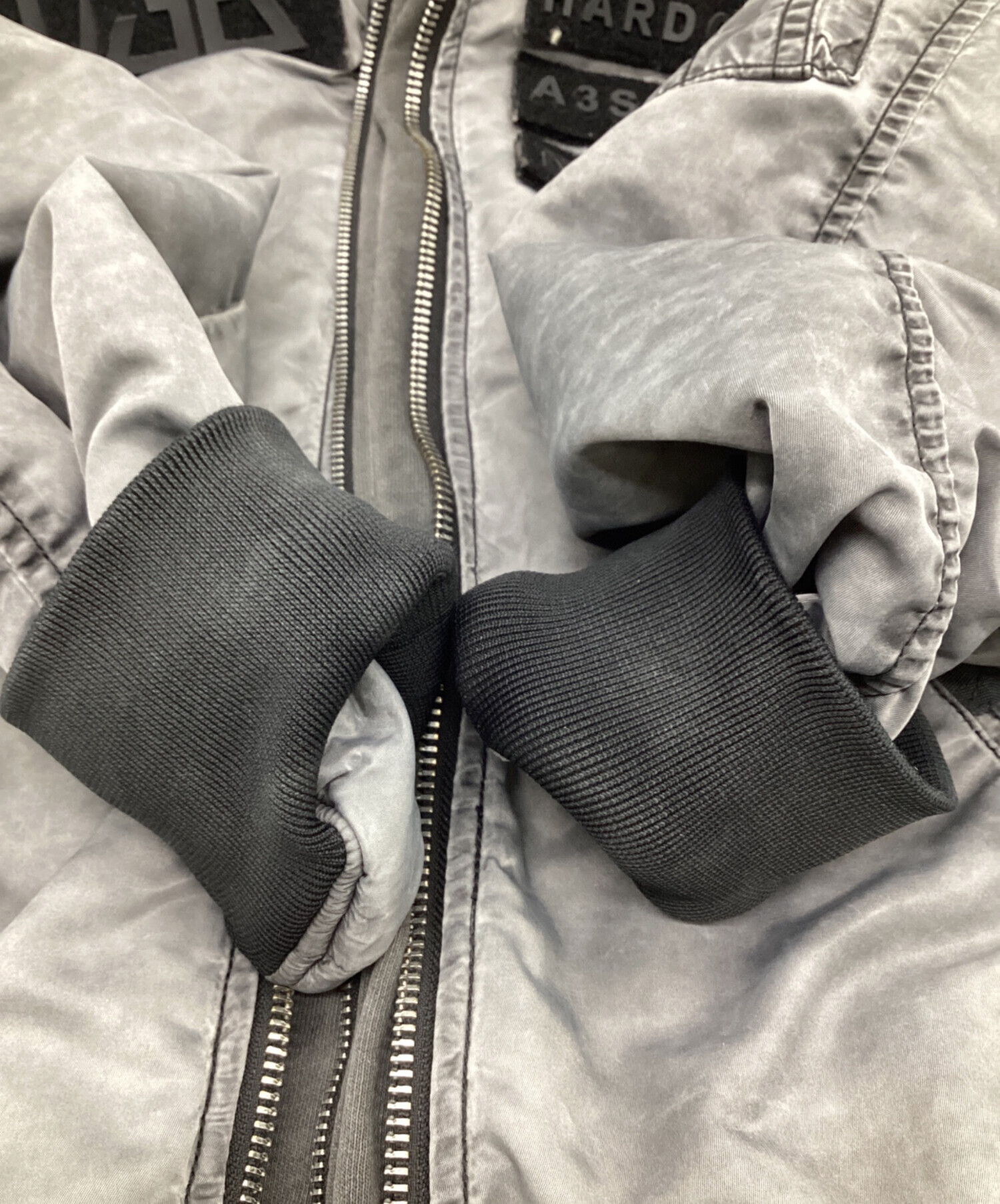 中古・古着通販】DIESEL (ディーゼル) レイヤード ボンバージャケット