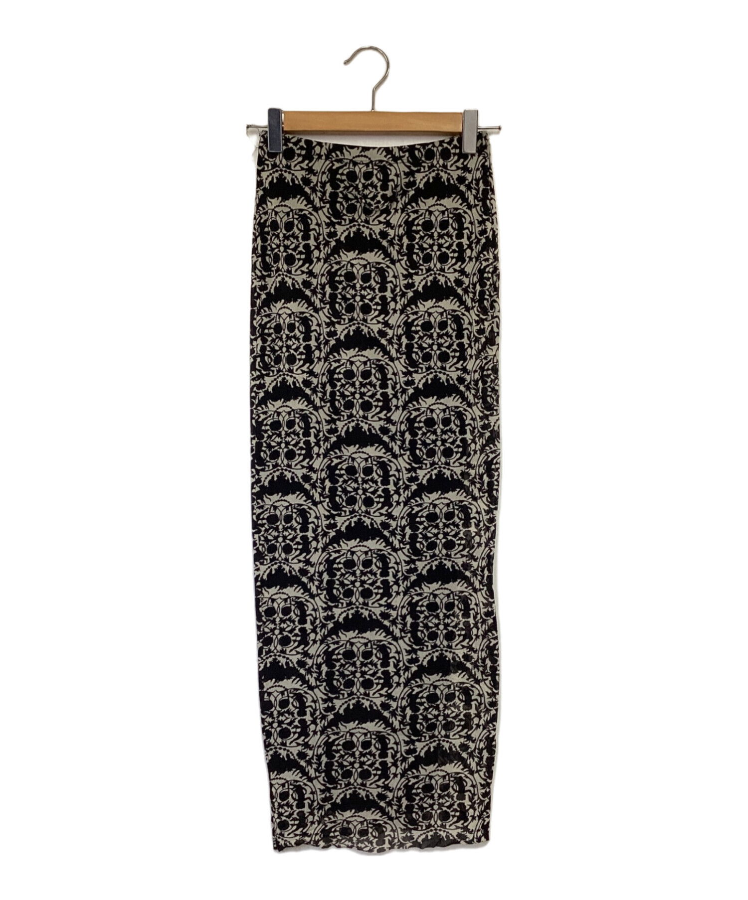 Jean Paul GAULTIER MAILLE 花柄 パワーネット スカート 中古・古着通販】Jean Paul GAULTIER MAILLE (ジャンポールゴルチエ
