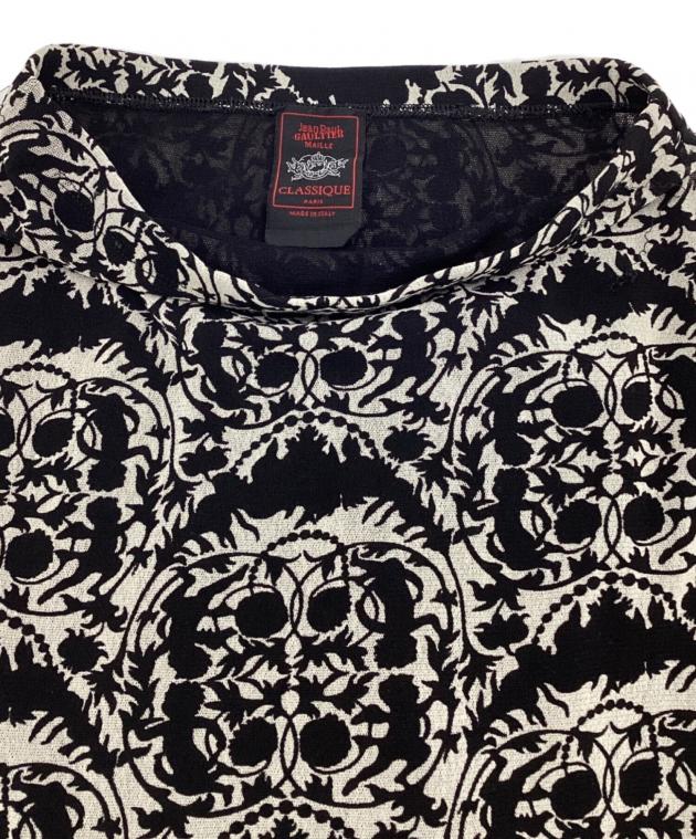 Jean Paul GAULTIER MAILLE 花柄 パワーネット スカート 中古・古着通販】Jean Paul GAULTIER MAILLE (ジャンポールゴルチエ