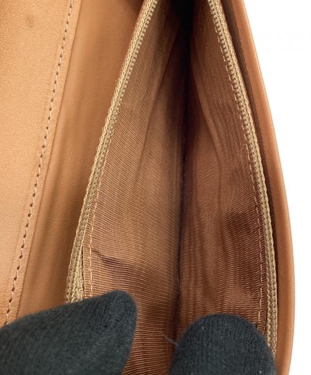 中古・古着通販】CELINE (セリーヌ) マカダム 長財布 ブラウン