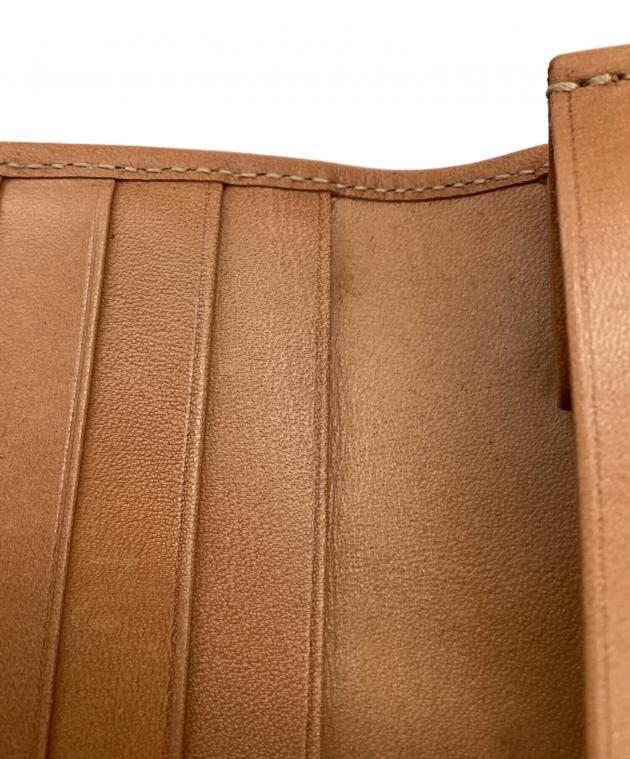 中古・古着通販】CELINE (セリーヌ) マカダム 長財布 ブラウン