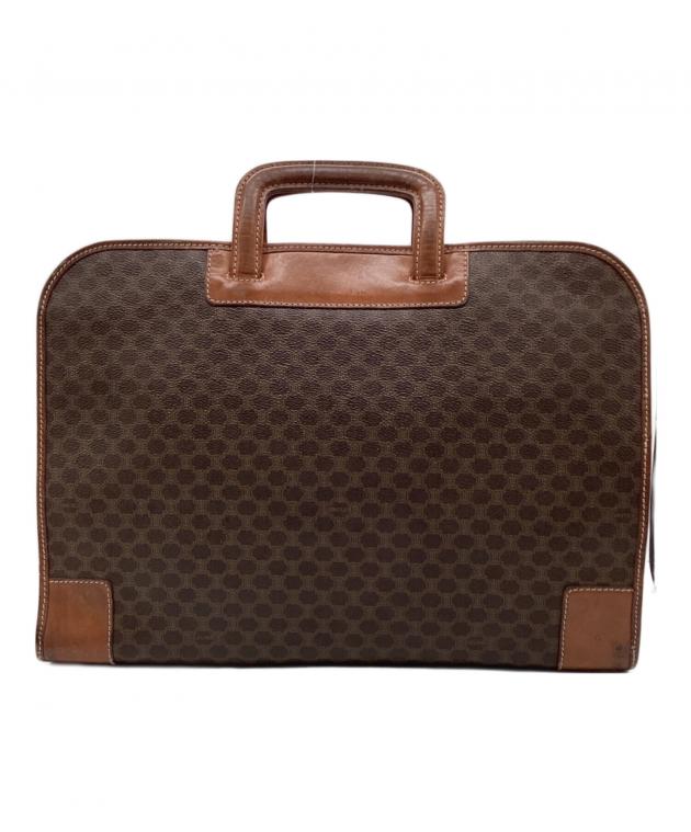 中古・古着通販】CELINE (セリーヌ) マカダム ブリーフケース ブラウン