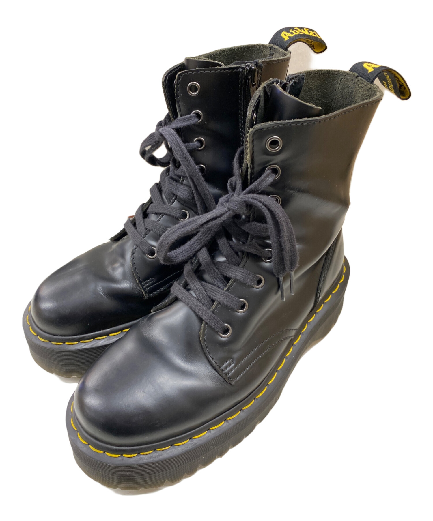 本日21時まで値下げ価格 Dr.Martens Jadon UK7 厚底 中古・古着通販】Dr.Martens (ドクターマーチン) JADON ブラック