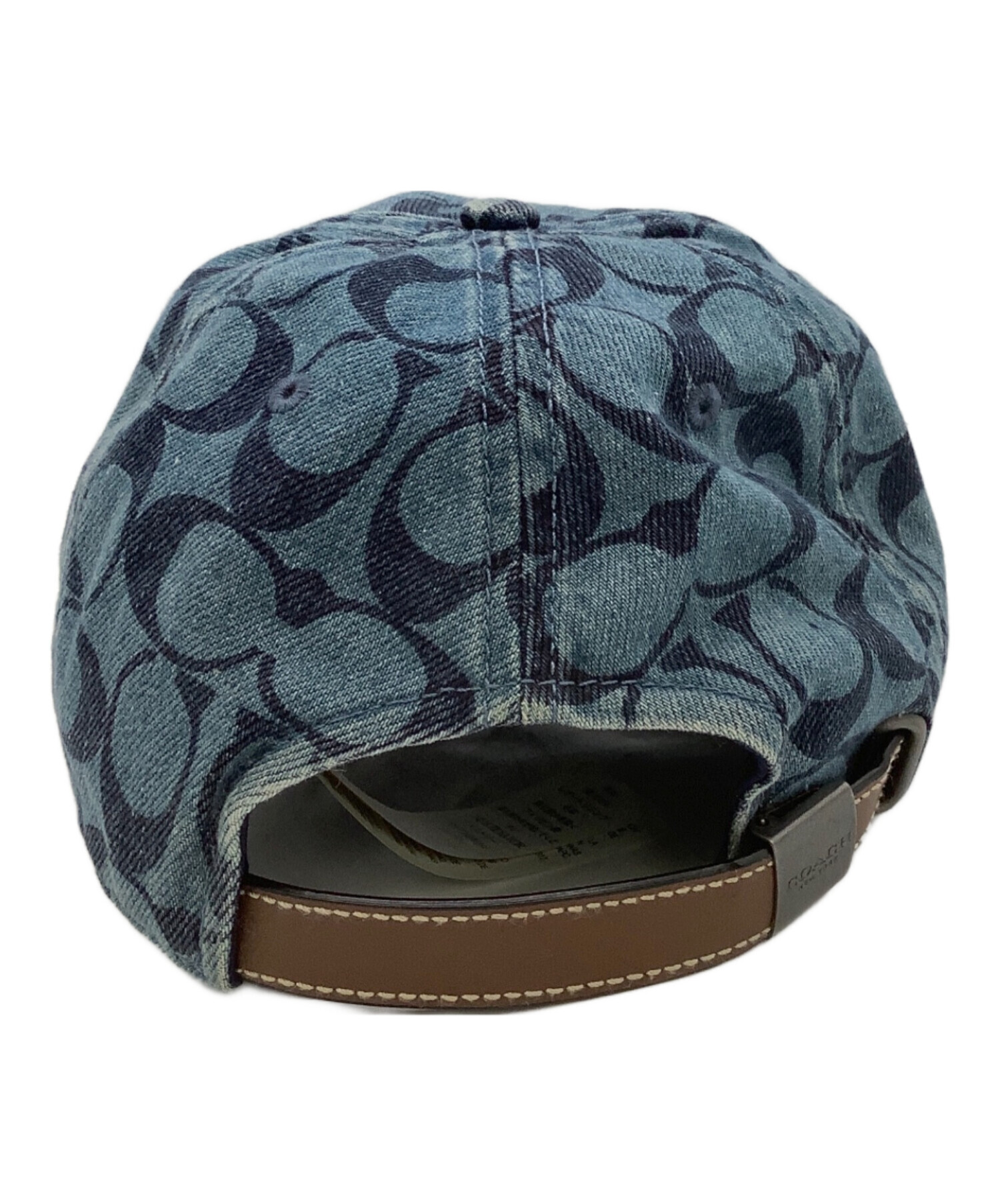 中古・古着通販】COACH (コーチ) シグネチャー デニム キャップ
