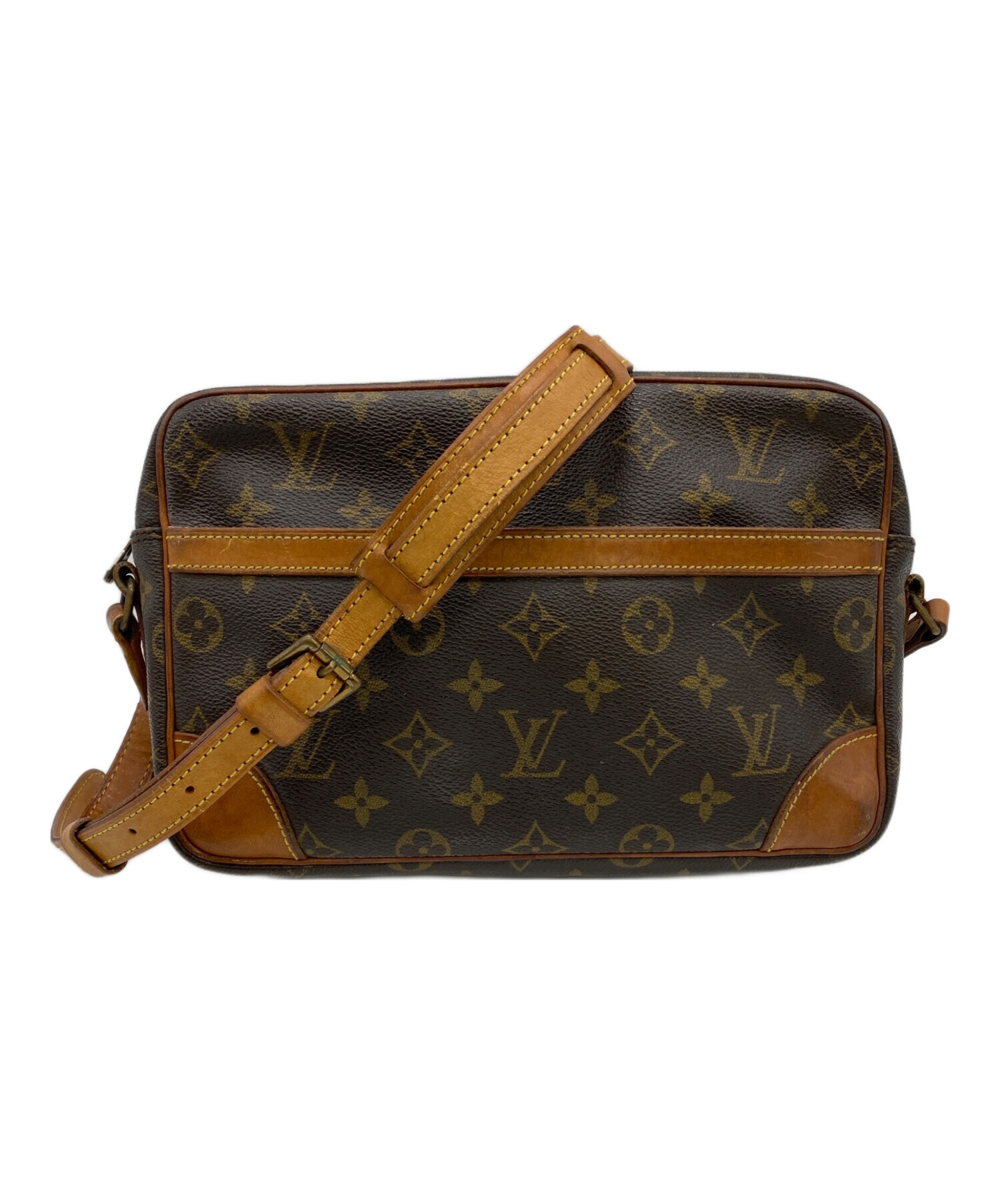 正規品 ルイヴィトン ショルダーバッグ 斜め掛け トロカデロ27 モノグラム 中古・古着通販】LOUIS VUITTON (ルイ ヴィトン) モノグラム