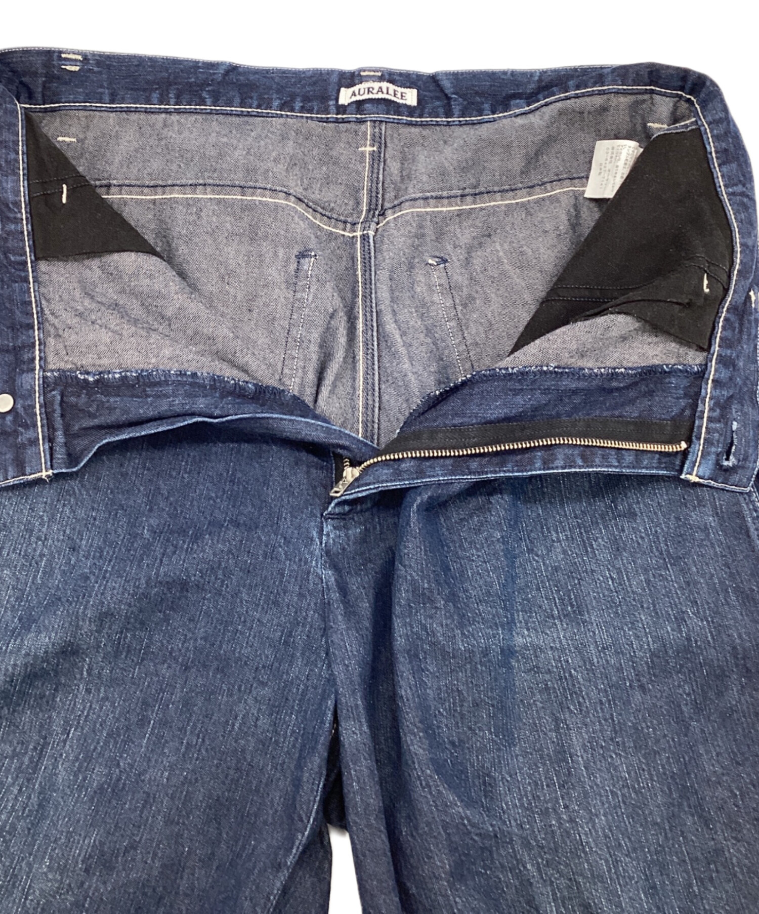 中古・古着通販】AURALEE (オーラリー) HARD TWIST LIGHT DENIM PANTS