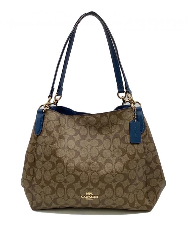 中古・古着通販】COACH (コーチ) シグネチャー ショルダーバッグ