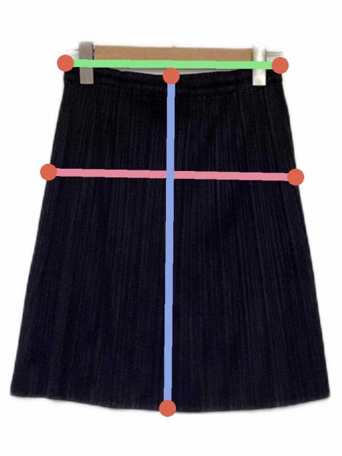 中古・古着通販】PLEATS PLEASE (プリーツプリーズ) プリーツ スカート
