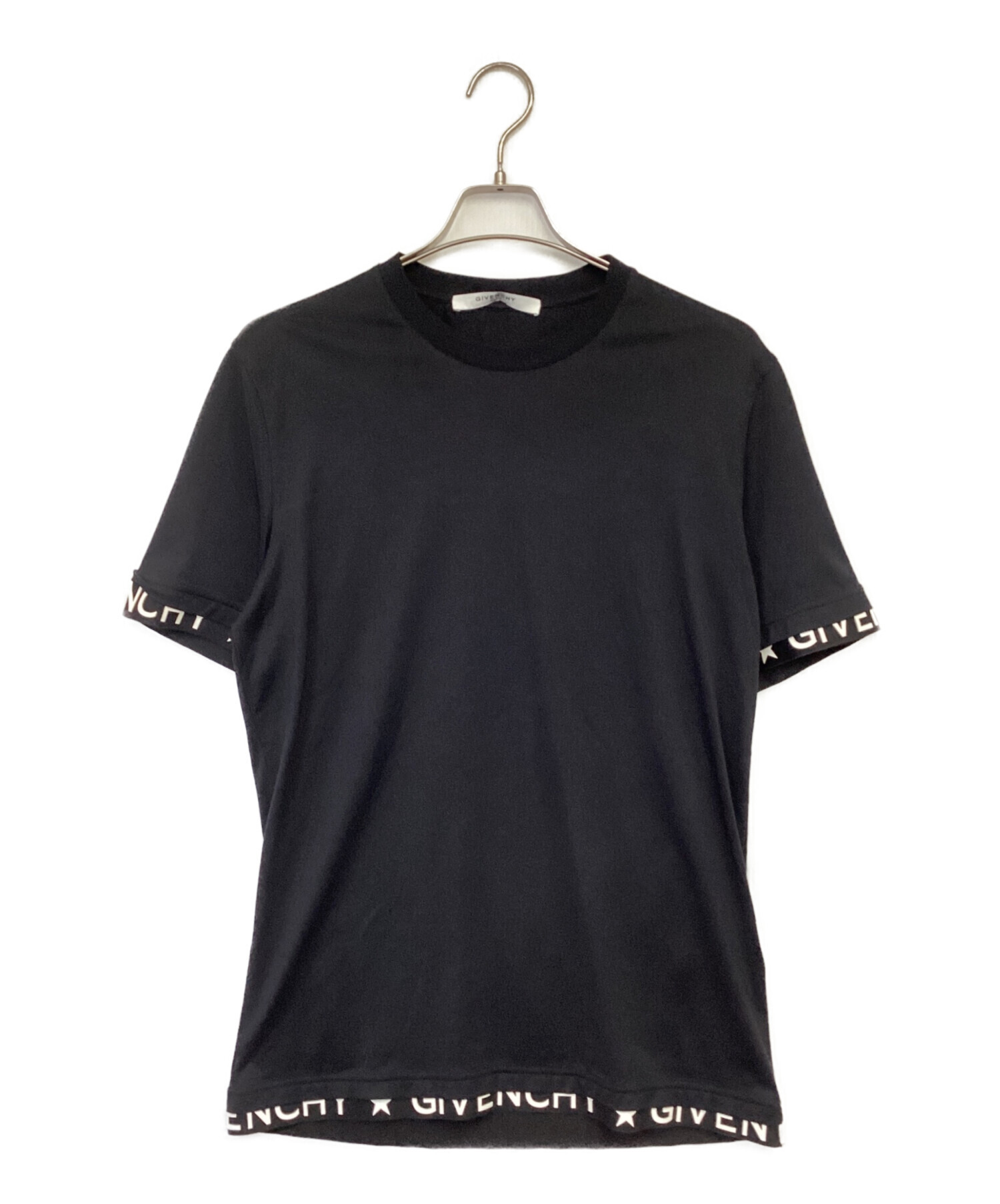 中古・古着通販】GIVENCHY (ジバンシィ) ロゴバンド Tシャツ ブラック