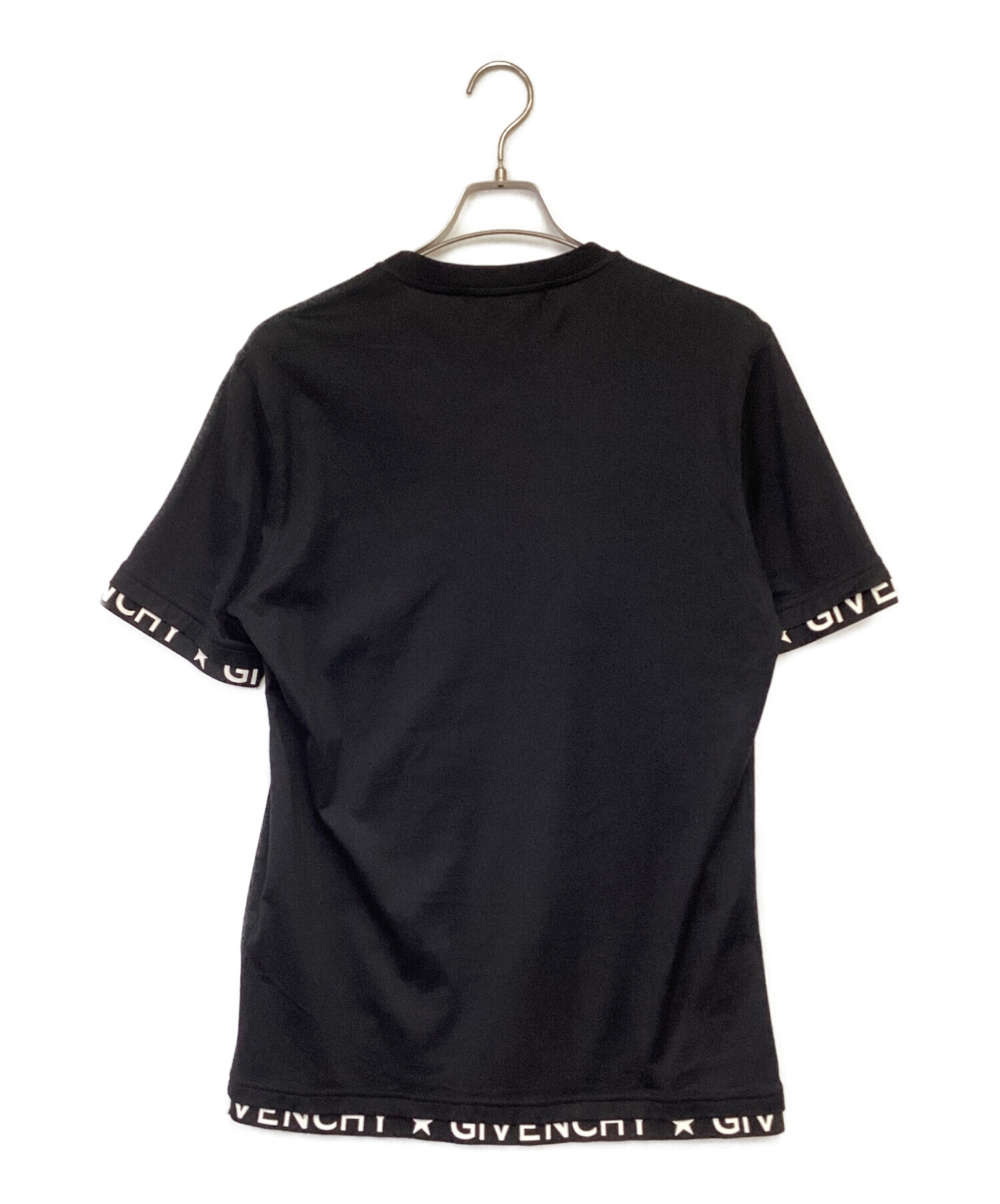 中古・古着通販】GIVENCHY (ジバンシィ) ロゴバンド Tシャツ ブラック