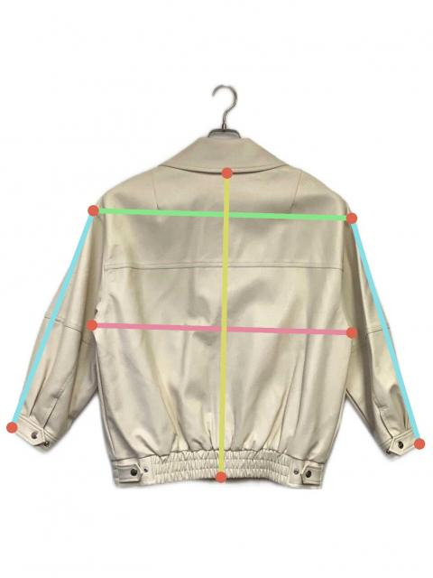 中古・古着通販】SLY (スライ) FAUX LEATHER OVERSIZE（フェイク