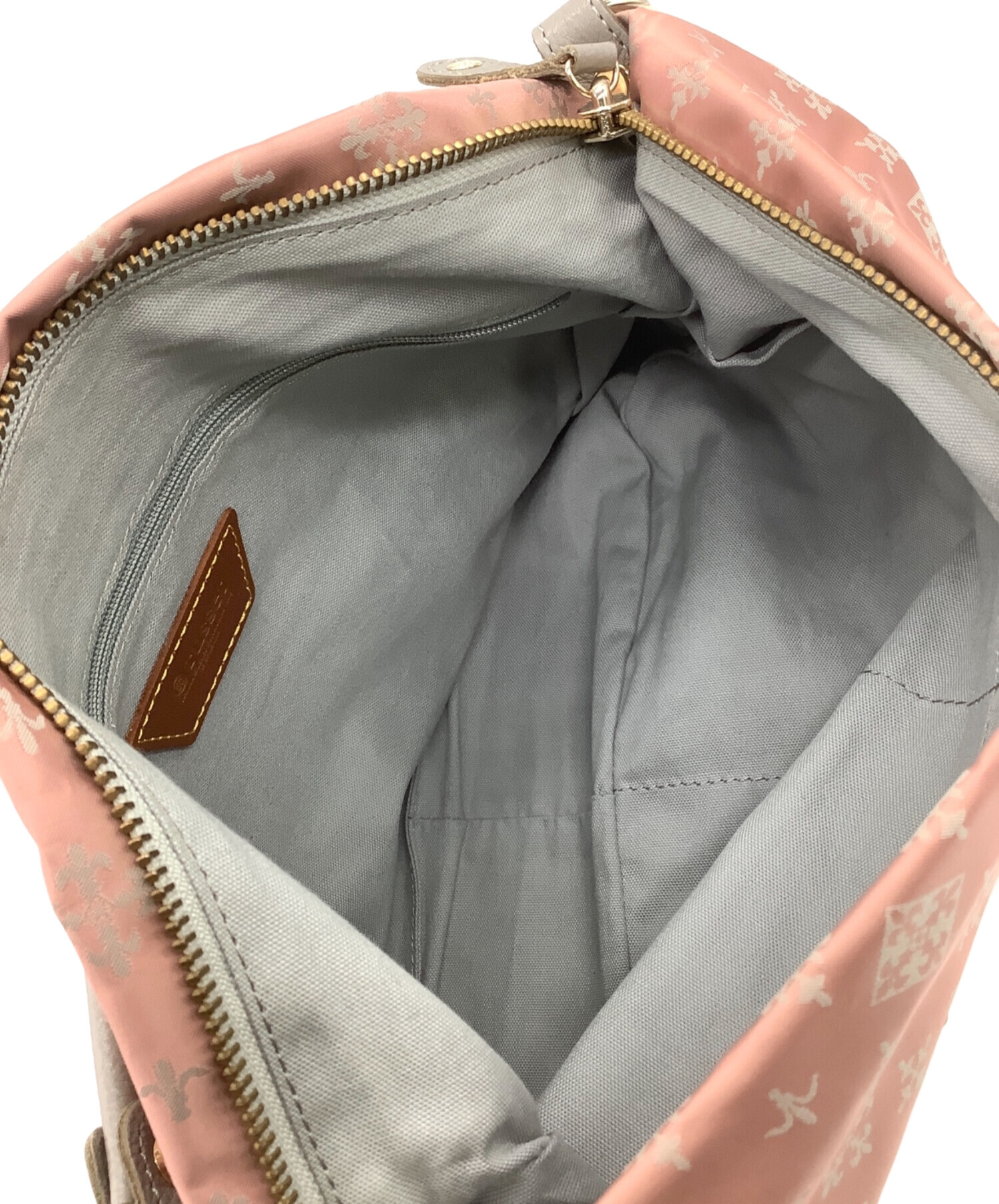 中古・古着通販】russet (ラシット) 2WAYバッグ ピンク×グレー