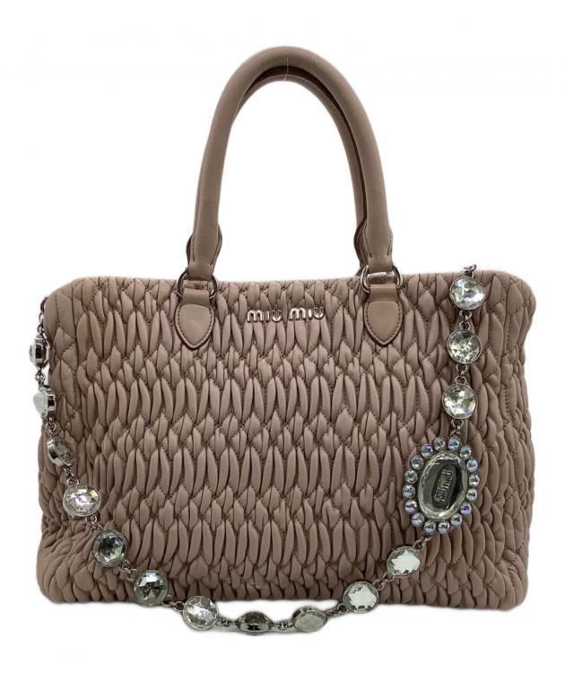 中古・古着通販】MIU MIU (ミュウミュウ) マテラッセ 2WAYバッグ