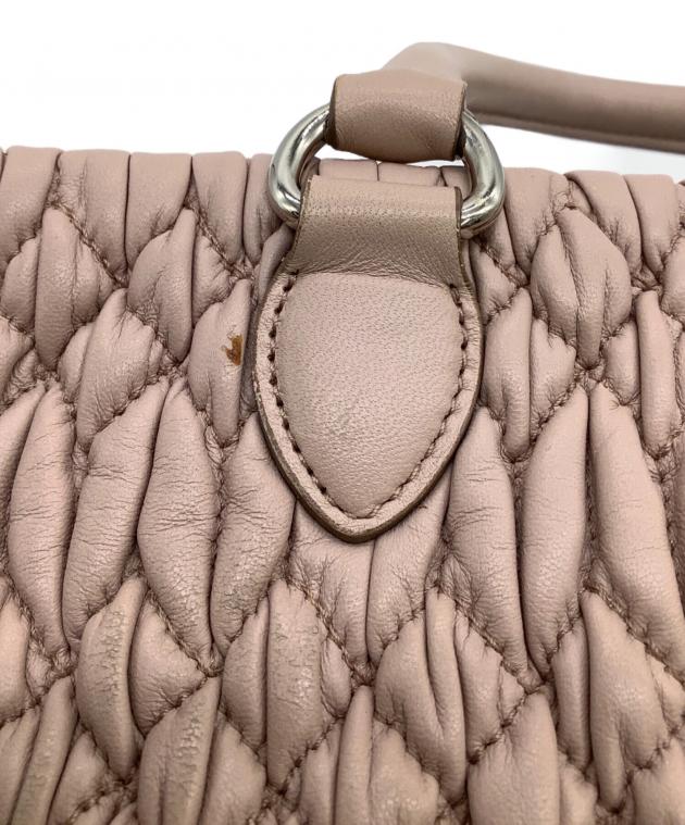 中古・古着通販】MIU MIU (ミュウミュウ) マテラッセ 2WAYバッグ