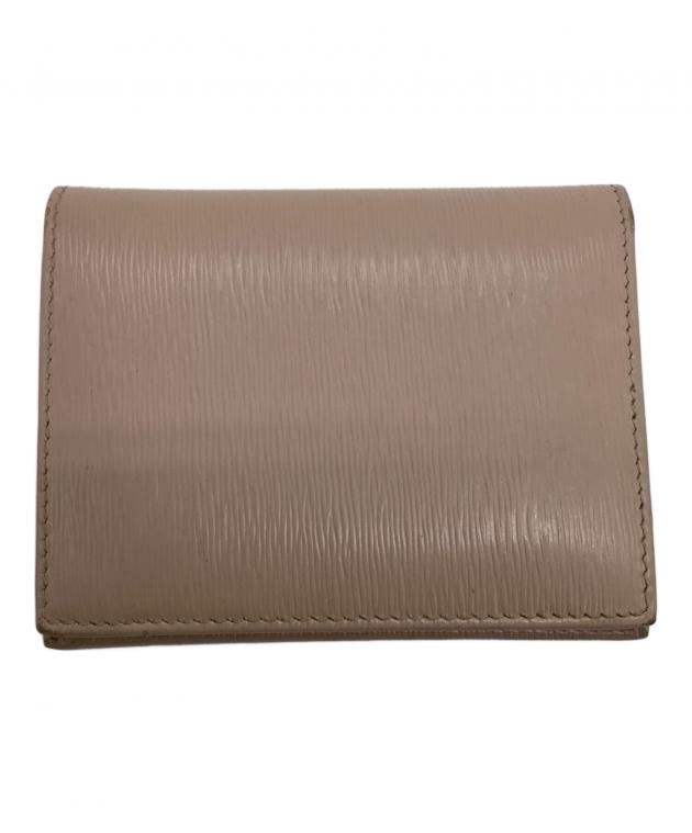 PRADA エピレザー長財布 ベージュ 中古・古着通販】PRADA (プラダ) エピ 2つ折り財布 ベージュ｜ブランド