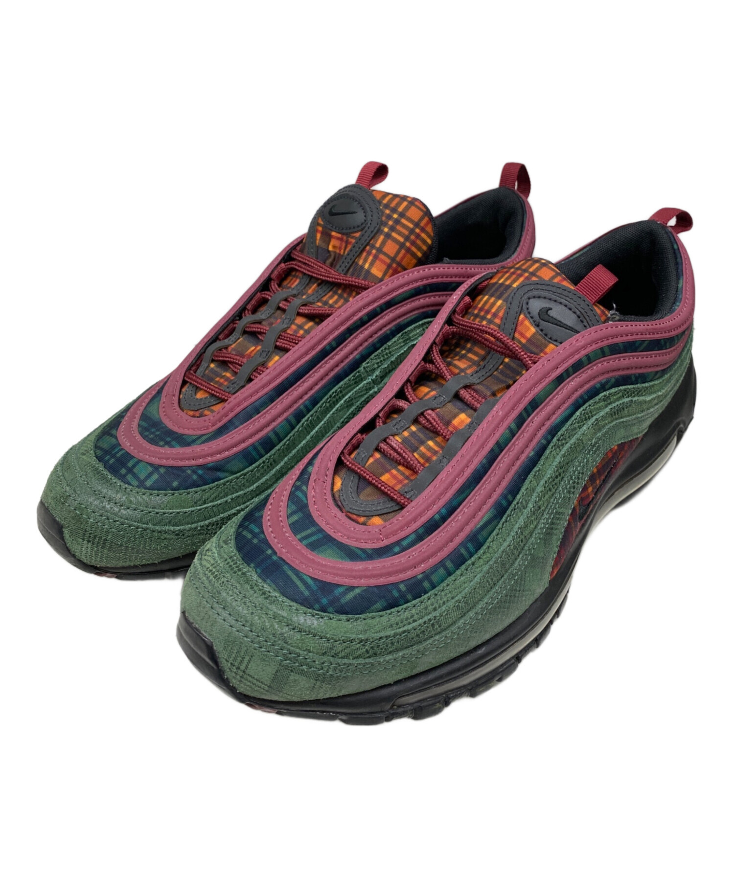 中古・古着通販】NIKE (ナイキ) AIR MAX 97 NRG グリーン×レッド 
