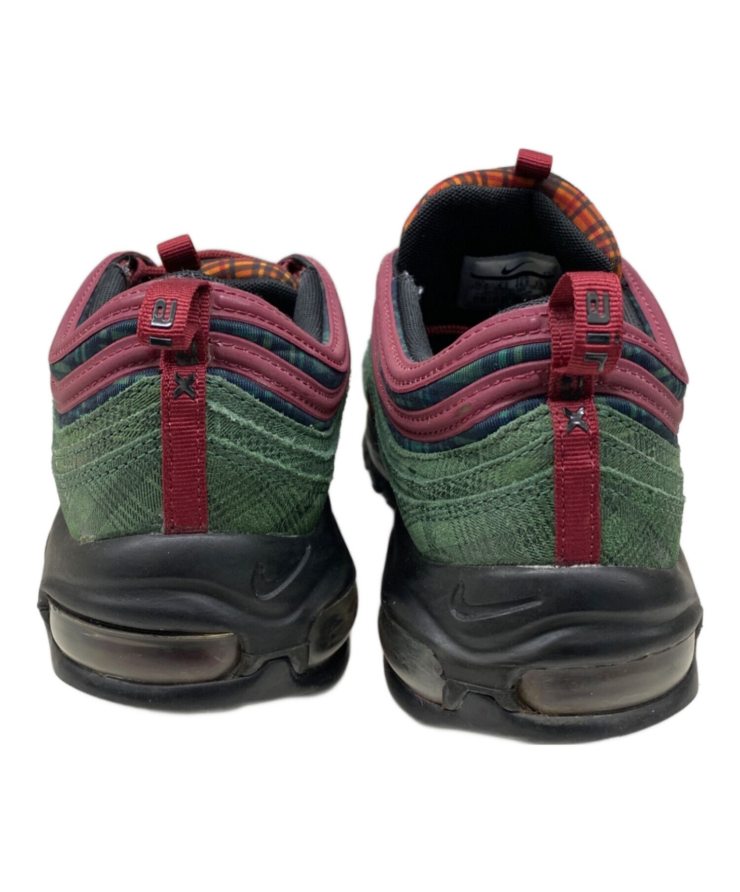 中古・古着通販】NIKE (ナイキ) AIR MAX 97 NRG グリーン×レッド 