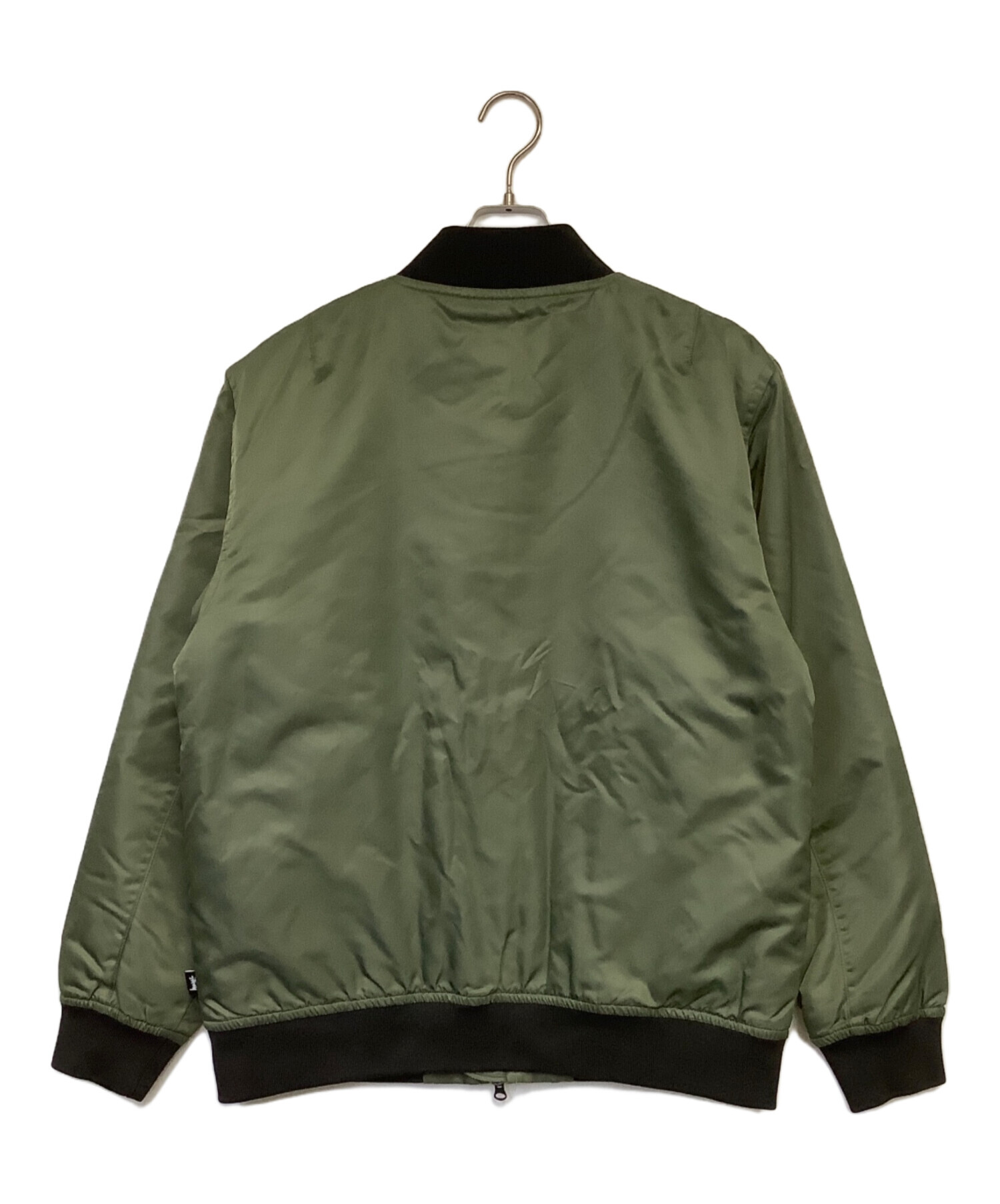 中古・古着通販】stussy (ステューシー) フライトジャケット グリーン