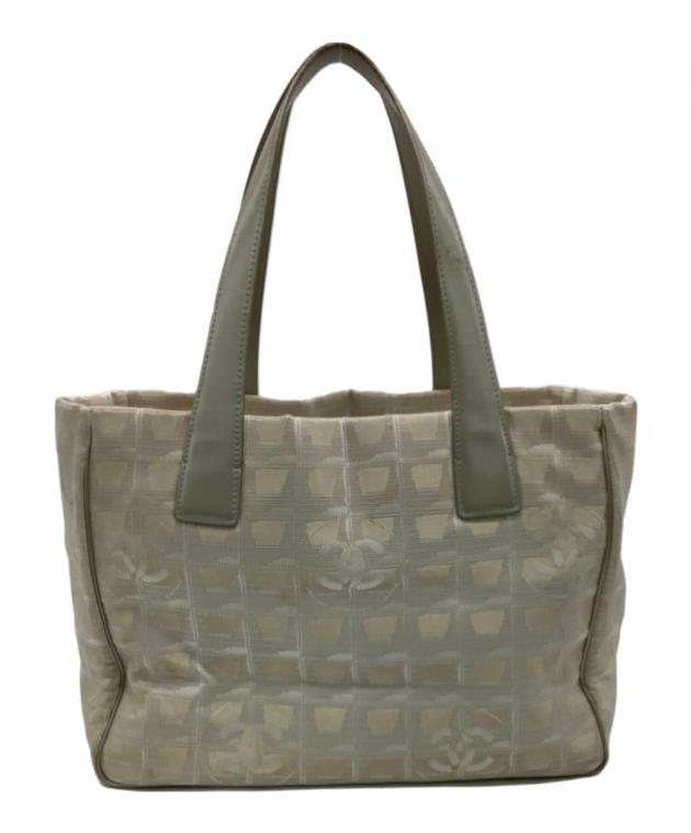 CHANEL シャネル　トートバッグ　ニュートラベルライン　ベージュ 中古・古着通販】CHANEL (シャネル) ニュートラベルライン トート