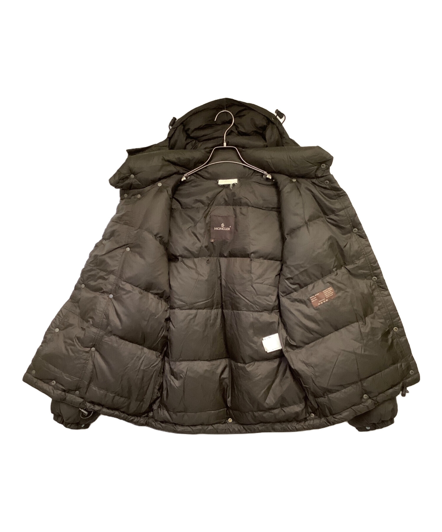 中古・古着通販】MONCLER (モンクレール) ダウンジャケット ブラウン