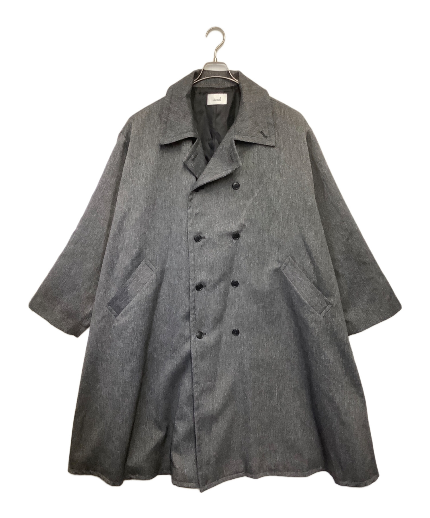 中古・古着通販】soerte (ソエルテ) Oversize double breasted stand