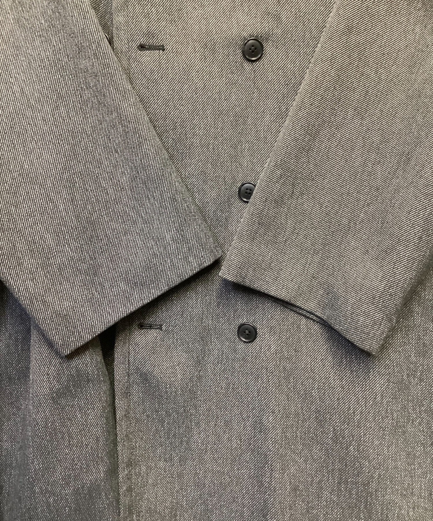 中古・古着通販】soerte (ソエルテ) Oversize double breasted stand