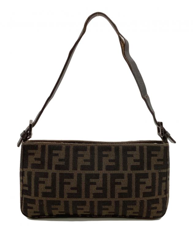 中古・古着通販】FENDI (フェンディ) ズッカ柄 ハンドバッグ ブラウン