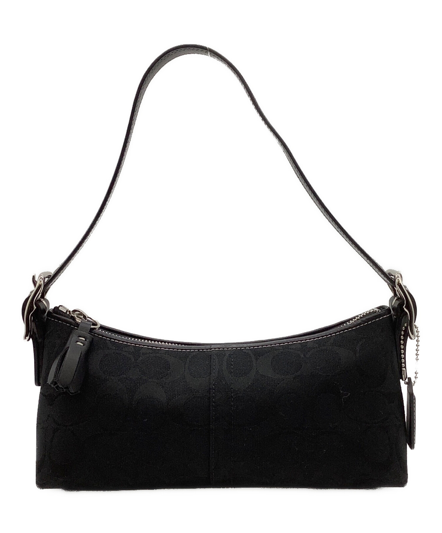 中古・古着通販】COACH (コーチ) シグネチャー ミニハンドバッグ