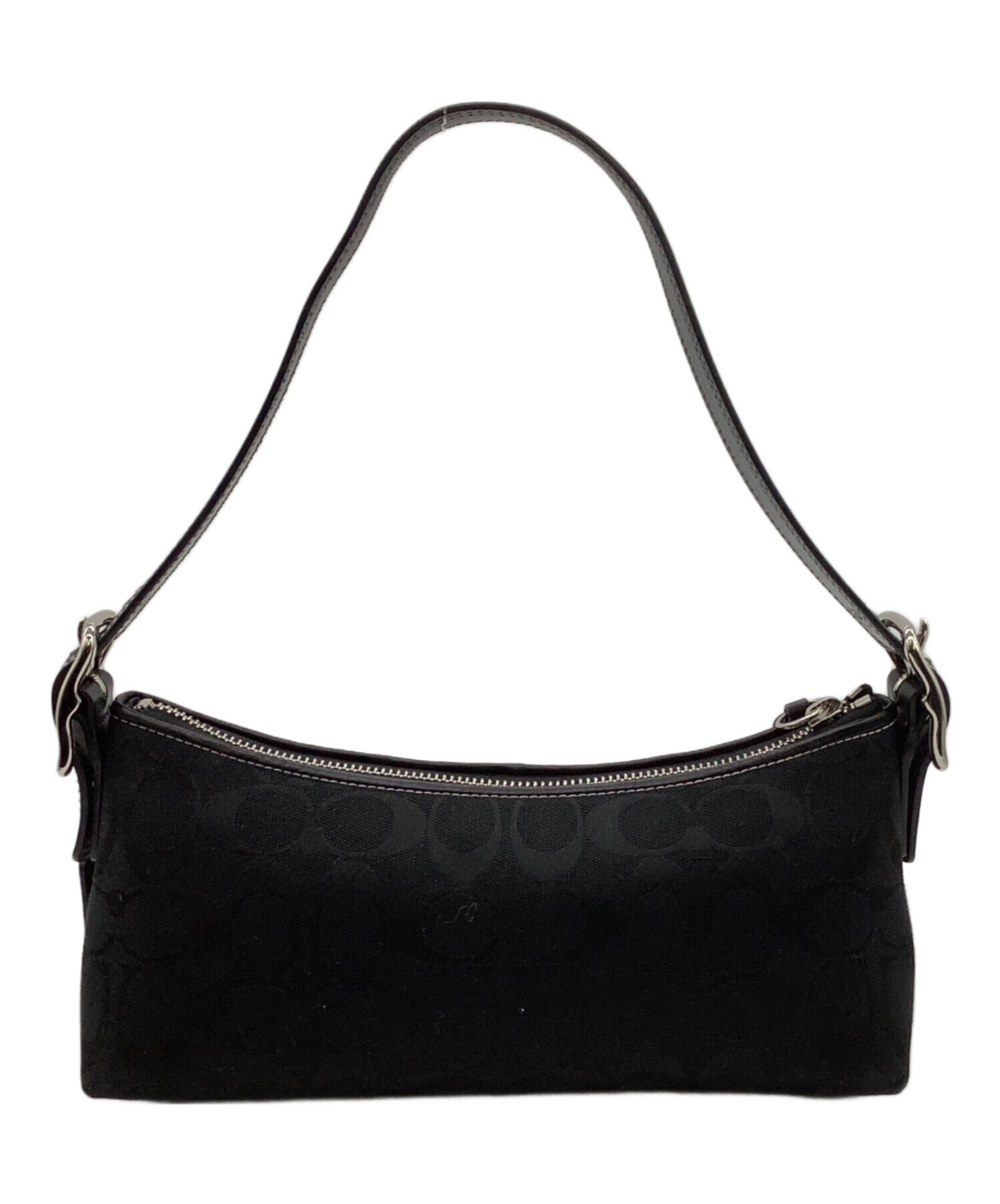 中古・古着通販】COACH (コーチ) シグネチャー ミニハンドバッグ