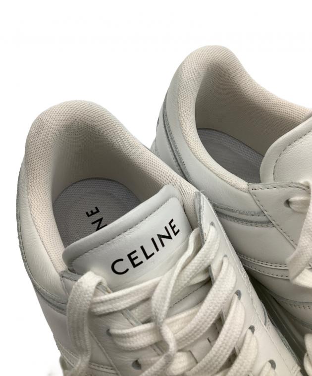 中古・古着通販】CELINE (セリーヌ) ブロックスニーカーウェッジソール