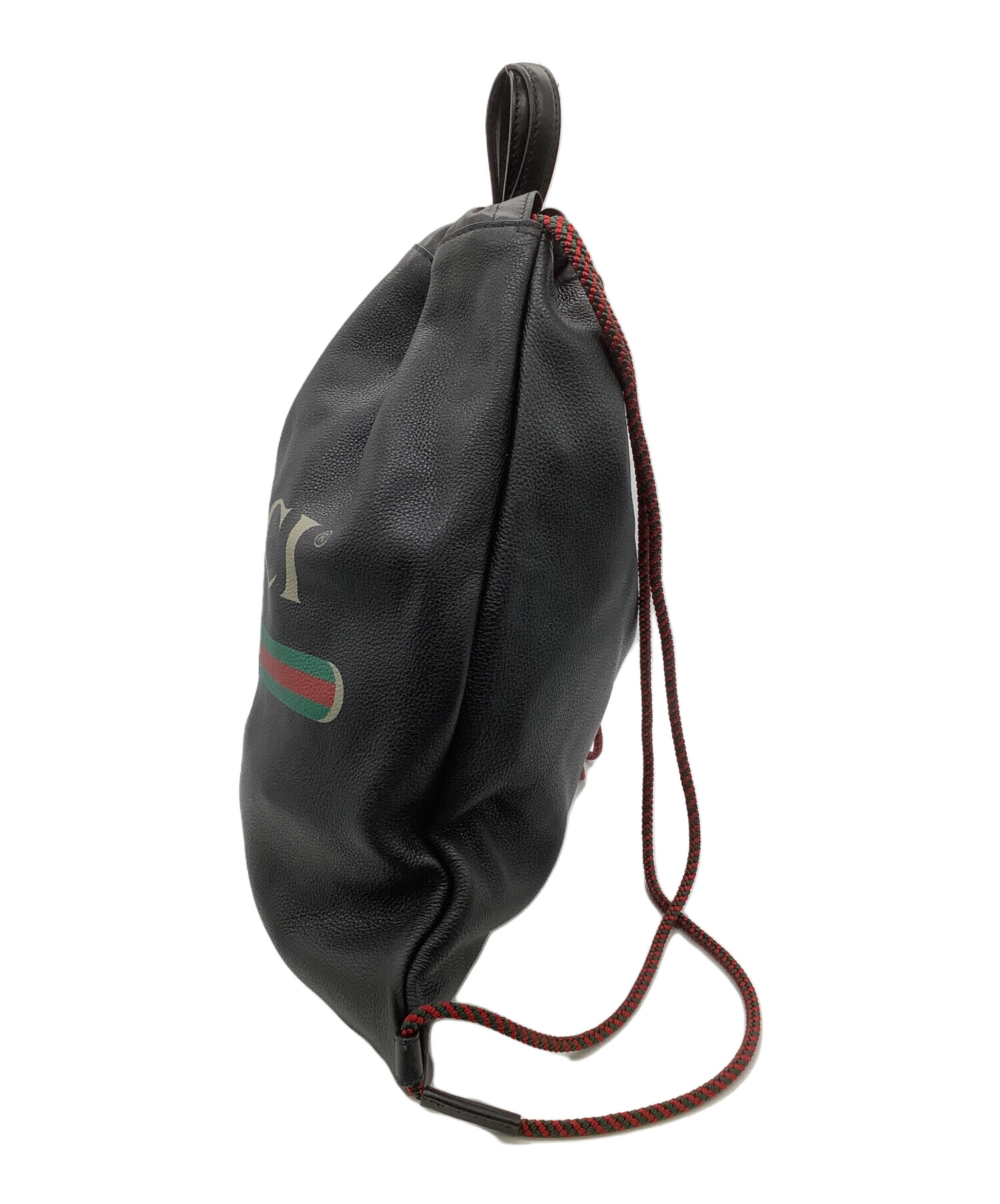 中古・古着通販】GUCCI (グッチ) ドローストリングバックパック 