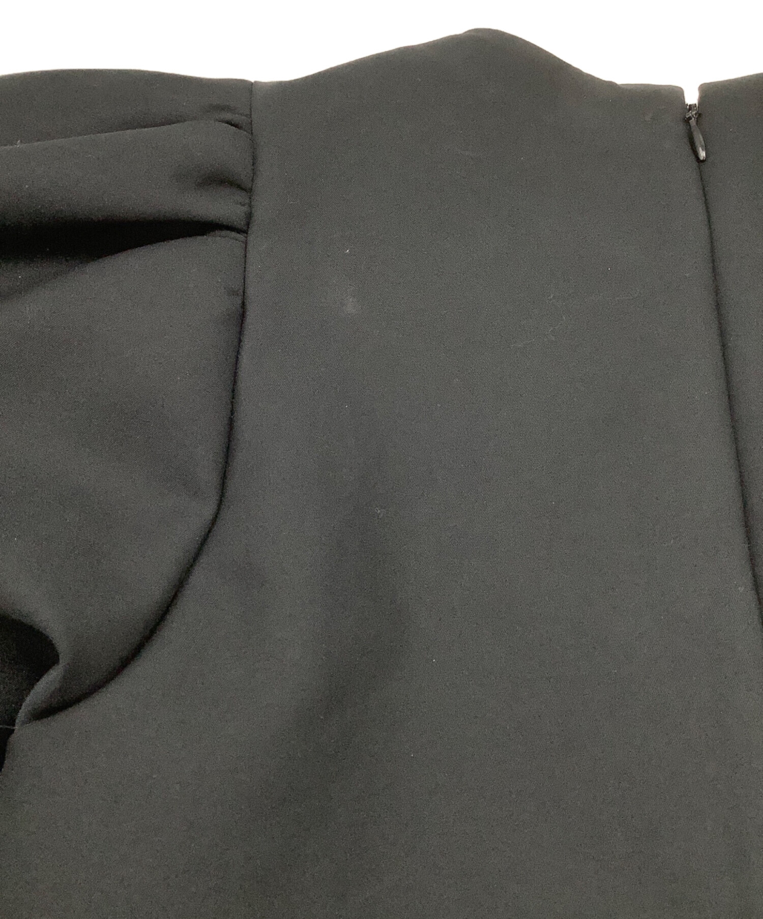 中古・古着通販】Heve (ヘイヴ) 半袖ブラウス ブラック サイズ:F