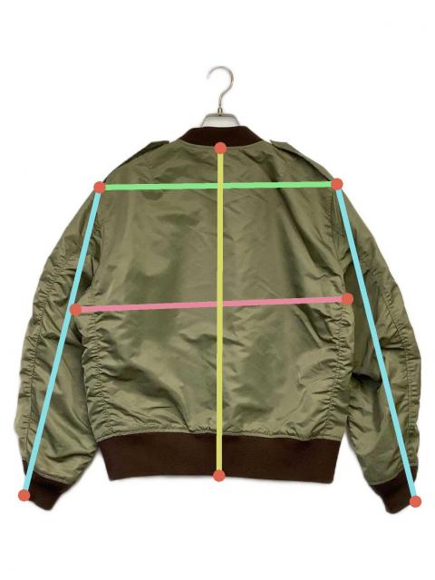 中古・古着通販】waiper (ワイパー) L-2フライトジャケット カーキ