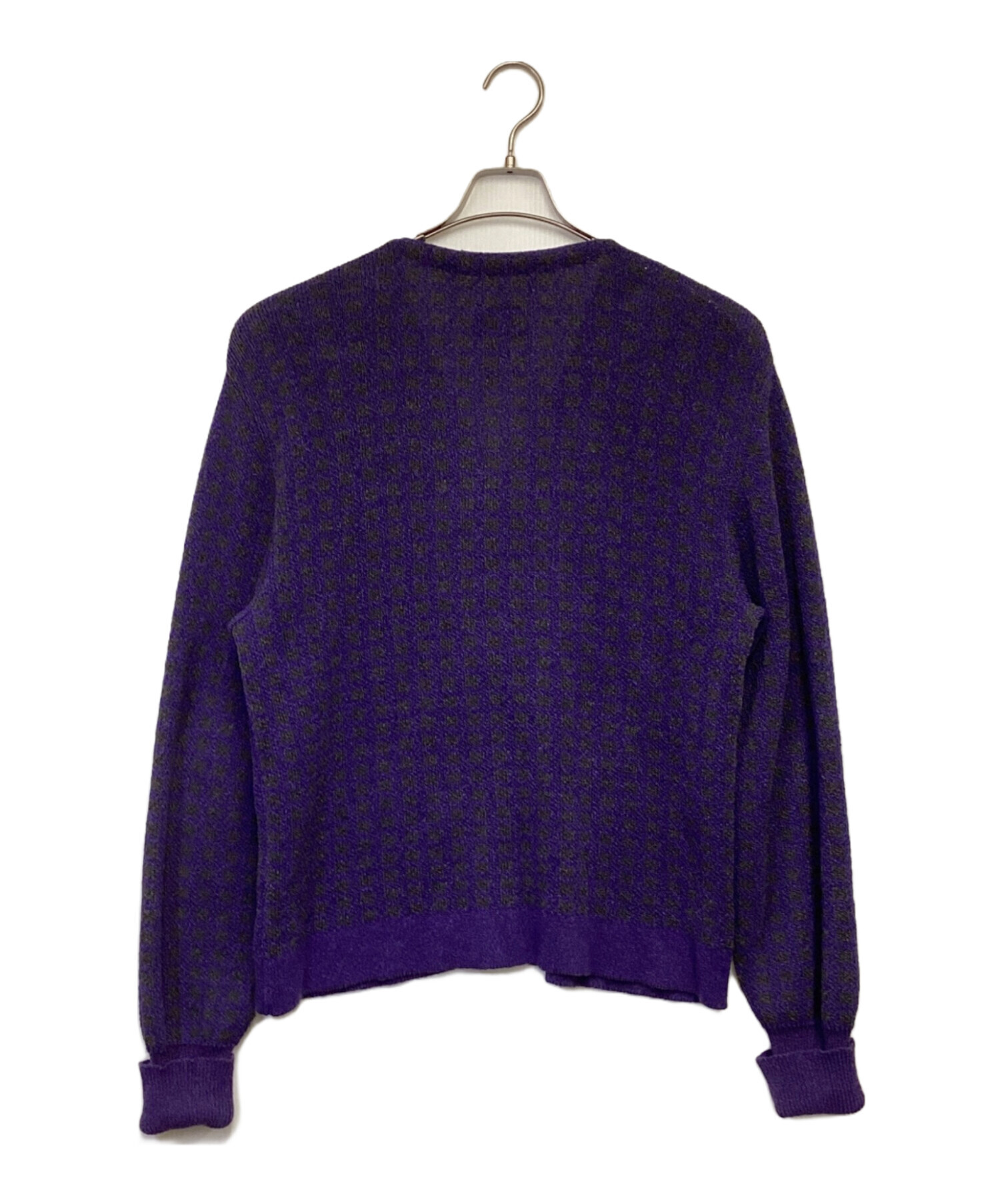 中古・古着通販】Needles (ニードルズ) Houndstooth V Neck Cardigan