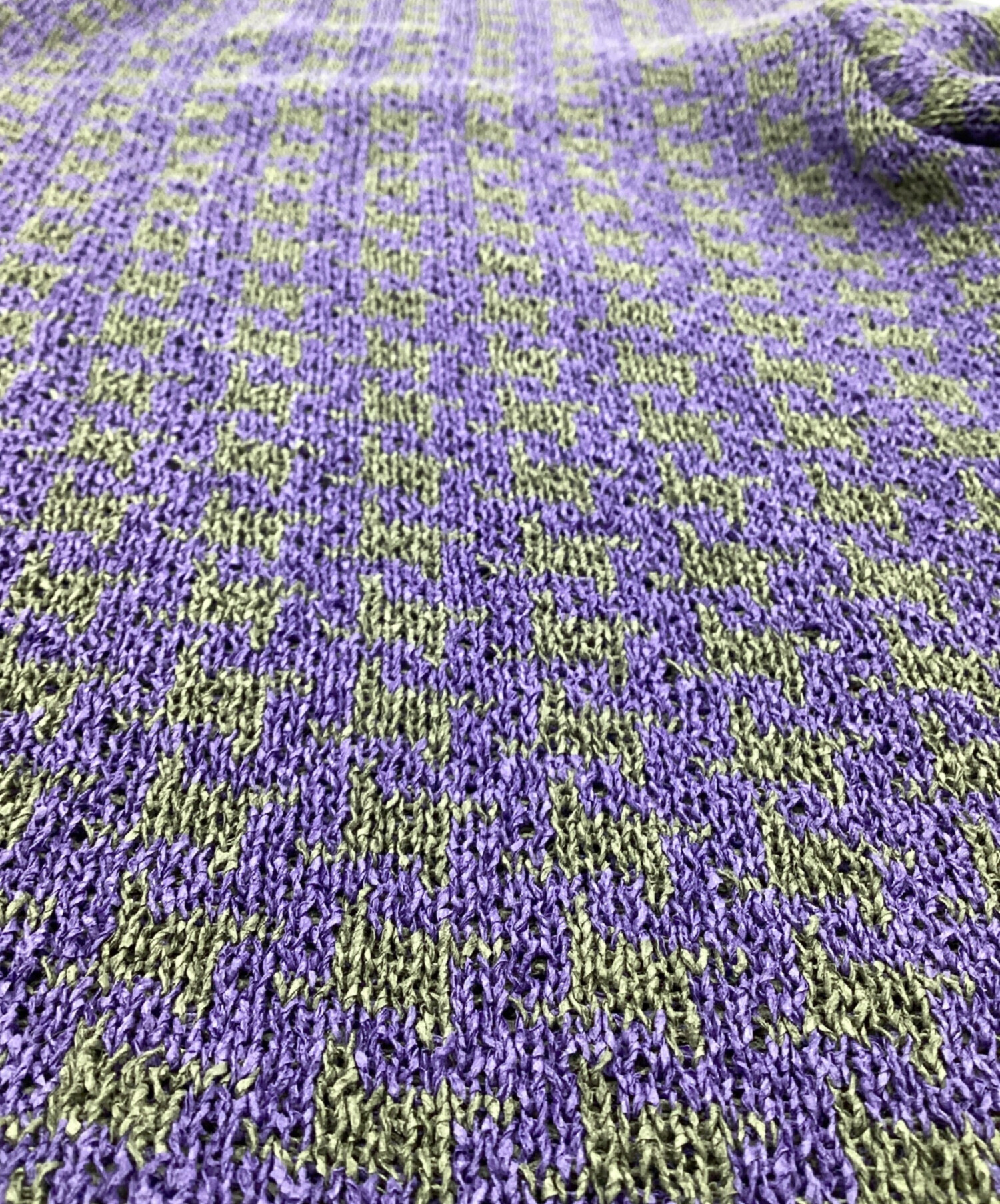 中古・古着通販】Needles (ニードルズ) Houndstooth V Neck Cardigan