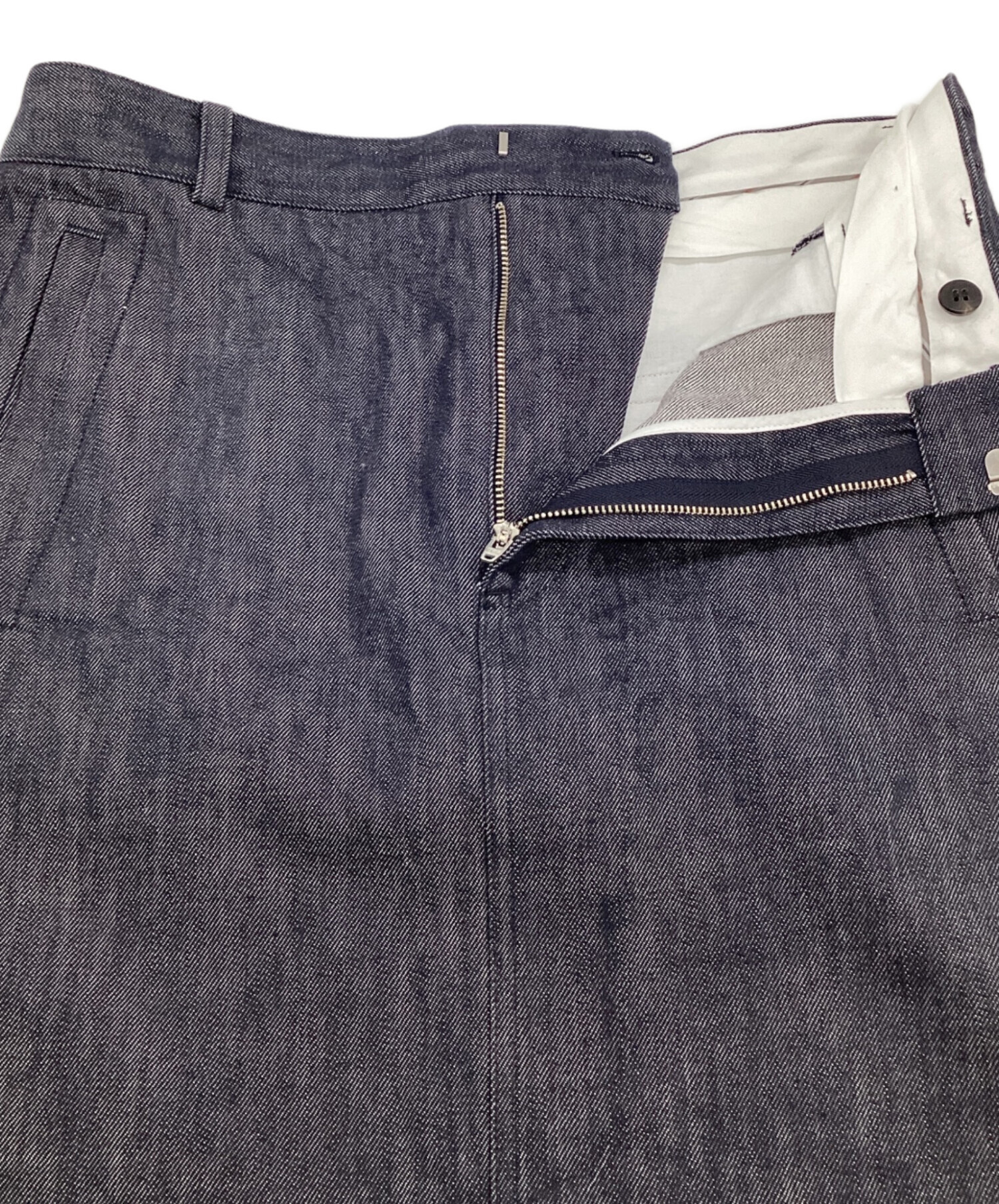 中古・古着通販】ebure (エブール) デニムスカート インディゴ 中古・古着通販】ebure (エブール) デニムスカート インディゴ