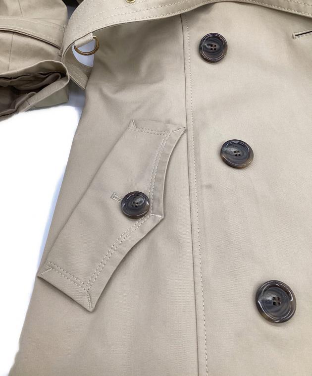 BURBERRYブルーレーベル ショートトレンチコート　ベージュ　38　春 中古・古着通販】BURBERRY BLUE LABEL (バーバリー ブルー レーベル