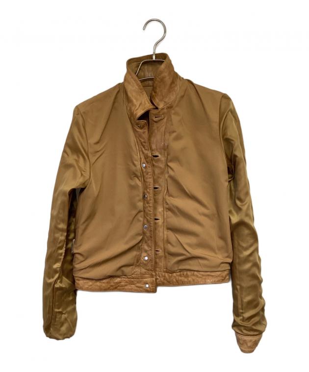 中古・古着通販】GAP (ギャップ) ラムレザージャケット キャメル