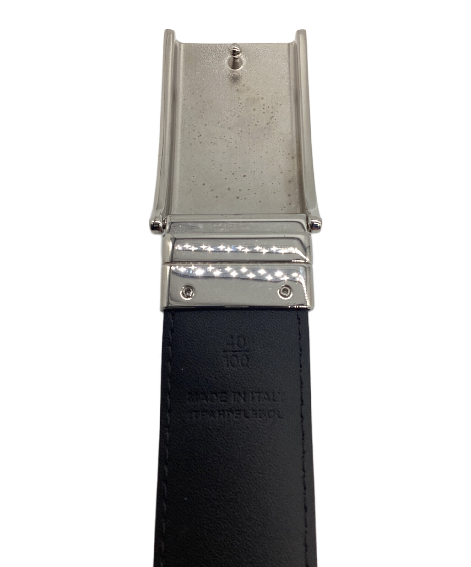 中古・古着通販】BURBERRY (バーバリー) ベルト ブラック×ネイビー