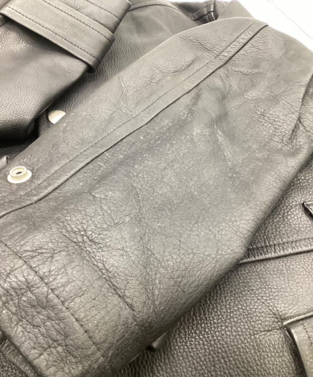 中古・古着通販】COMME des GARCONS (コムデギャルソン) カウレザー