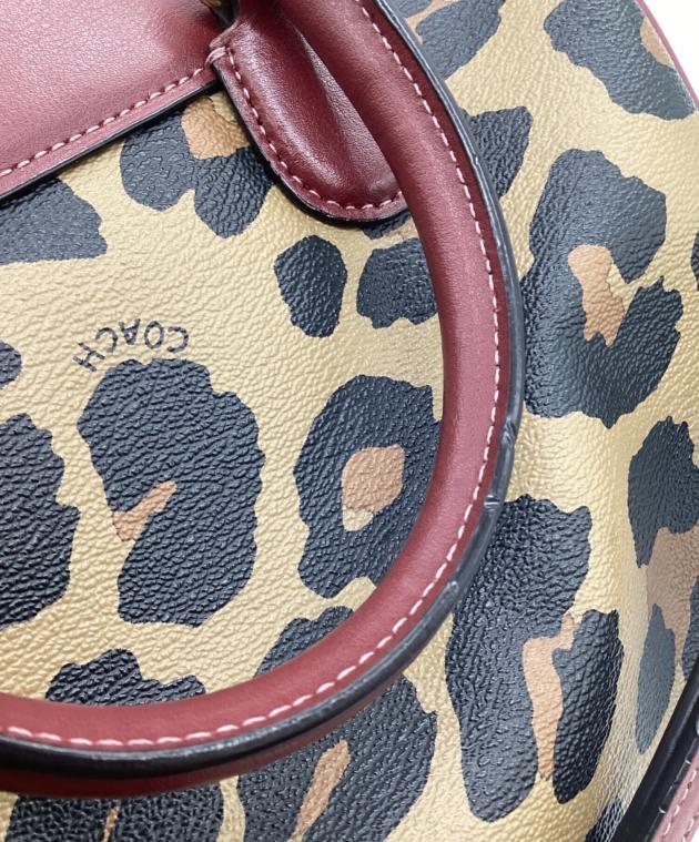 中古・古着通販】COACH (コーチ) 2WAYバッグ レッド｜ブランド・古着