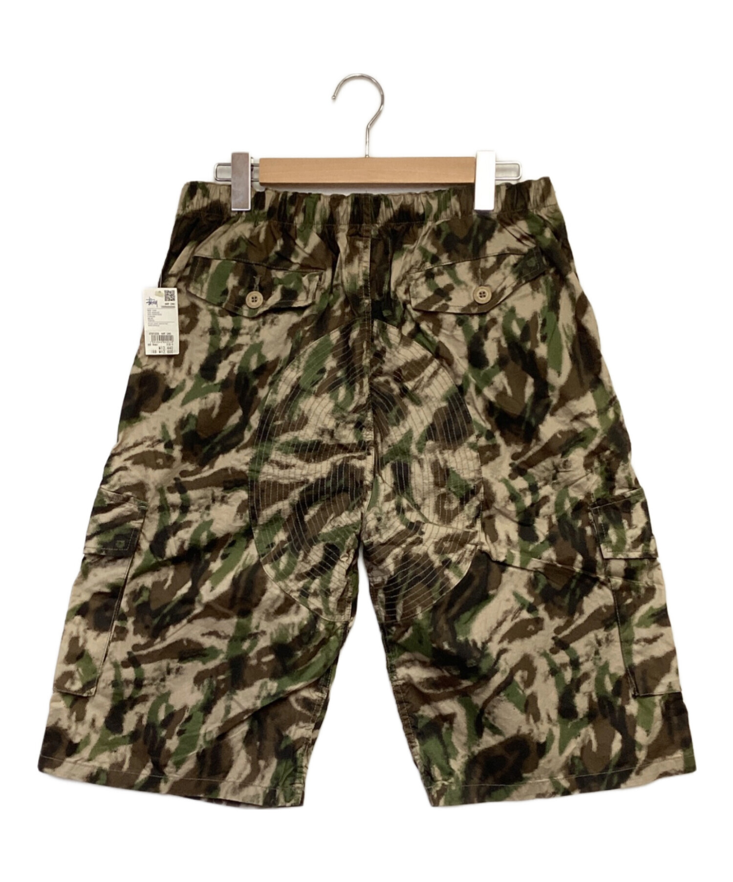 中古・古着通販】stussy (ステューシー) ハーフパンツ カーキ サイズ:M