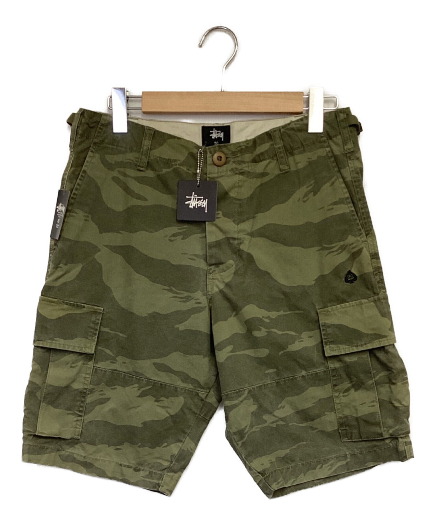 中古・古着通販】stussy (ステューシー) JUNGLE CAMO SHORT