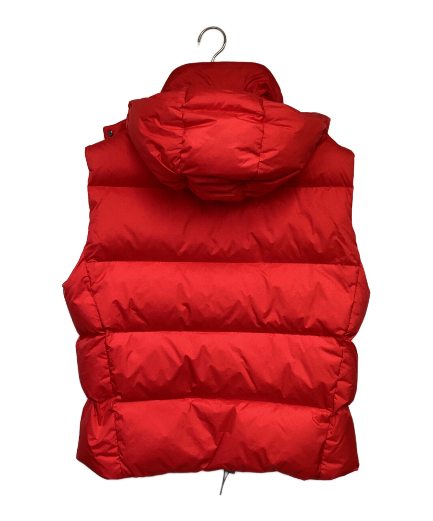 RALPH LAUREN ダウンベスト　レッド　レディース　フード付き　Mサイズ 中古・古着通販】POLO RALPH LAUREN (ポロ・ラルフローレン) ダウン